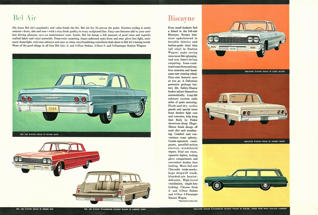 1964 Chevrolet Full-Line Brochure Page 5